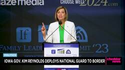 Iowa Gov. Kim Reynolds Deploys National Guard to Border News Clip