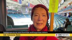 Deep freeze sends Kamloops walkers indoors News Clip
