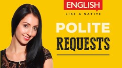 May Can Could - Making Polite Requests In English Instructional Video