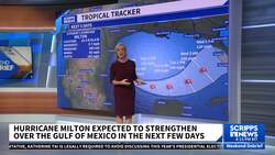 Hurricane Milton forecast to become a Category 4 storm before Florida landfall News Clip