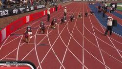 American Jefferson-Wooden victorious in women's 200m at Grand Slam Track Philadelphia News Clip
