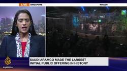 Saudi Aramco shares surge 10 percent on stock market debut News Clip
