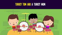 Turkey Tom and a Turkey Mom Song for Kids | Fun Thanksgiving Songs for Children | The Kiboomers Instructional Video