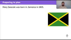 Planning to write a section about Mary Seacole in a non-chronological report Instructional Video