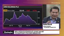 SoftBank's Arm Signs First-of-Its-Kind Chip Deal With Malaysia, Economy Minister Says News Clip