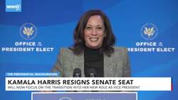Vice President-elect Kamala Harris Resigns Her Senate Seat News Clip