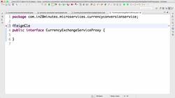 Master Microservices with Spring Boot and Spring Cloud - Step 21 – Using Feign REST Client for Service Invocation Instructional Video
