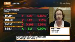 Woodside CEO on BHP Petroleum Merger, ESG Concerns News Clip