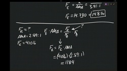 Mechanical Advantage Practice Part 2: AMA and Efficiency Instructional Video