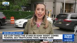 Kid Cudi said Sean 'Diddy' Combs broke into his home and then his car was destroyed weeks later News Clip