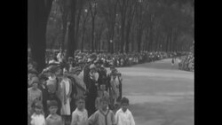 Charles Lindbergh visits several places during 1927 national tour of US News Clip