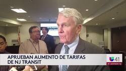Univision 41 News Brief: Aprueban aumento de tarifas de NJ Transit News Clip
