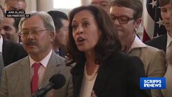 Where does VP Harris stand on key campaign issues? News Clip