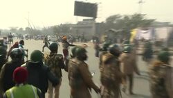 Farmers continue protest against new agricultural laws in India News Clip
