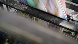 Regional Print Newspapers Place In An Online World Stock Footage