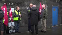 Train drivers’ strike severely affects services News Clip