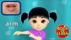 Learn English: Parts of the Body Instructional Video