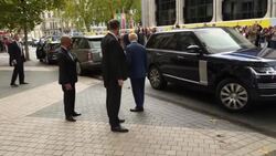 King Charles and Queen Consort make ‘symbolic’ visit to V&A exhibition of African fashion News Clip