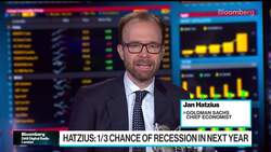 Goldman's Hatzius: US Recession Likely to Be Shallow News Clip