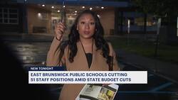 East Brunswick School District to cut 51 staff positions amid state budget cuts News Clip