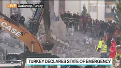 Quake Latest: Erdogan Plans Visit, Stocks Suspended News Clip