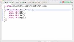Learn Java from Scratch - A Beginner's Guide - Step 16 - Java Interface - Example 1 - Gaming Console - How to Think about Intef Instructional Video