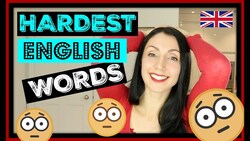 HARDEST ENGLISH WORDS 1/3 | Most Natives Don't Know These Words - Do You? Instructional Video