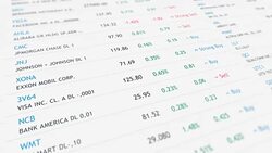 German Stock Market Stock Footage