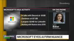 Microsoft Eyes AI Firm Nuance Communications News Clip