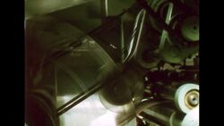 UNITED STATES 1960s: Close up views of machine parts turning. Stock Footage