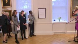 The Duchess of Cambridge makes speech at Foundling Museum News Clip