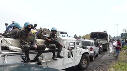 CLEAN : UN personnel, peacekeepers leave Goma as new eruption of DR Congo volcano feared News Clip
