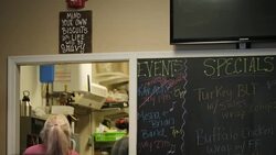 Interior shots of Old Salen Cafe... News Clip