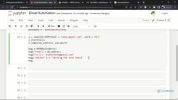 Social Media Automation using Python - Creating Email Body and Sending Instructional Video
