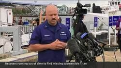 Missing sub passengers have just over a day's worth of air left News Clip