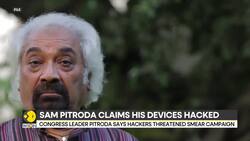 Congress's Sam Pitroda Claims Laptop, Phone Hacked News Clip
