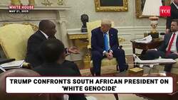 FULL: 'Why Don't You Act?': Trump CLASHES With South Africa's Ramaphosa On 'White Genocide' News Clip