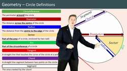 Understanding Circle Components and Definitions Instructional Video