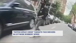 'Pepper Spray Crew' targets taxi drivers in citywide robbery spree News Clip