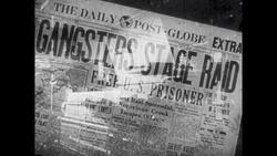 Newspapers Showing Headlines During War Stock Footage