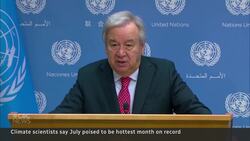 July 2023 poised to be the hottest month ever recorded, climate scientists say News Clip