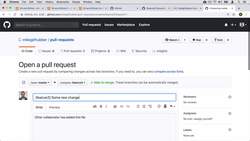 Complete Git Guide: Understand and Master Git and GitHub - Opening and Merging a Pull Request Using a Collaborator Instructional Video