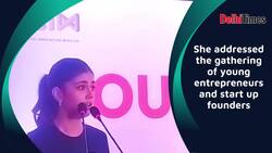 Sanjana Sanghi attends an event hosted by UNDP in Delhi News Clip