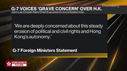 G-7 Expresses 'Grave Concern' Over Hong Kong Leader's Election News Clip