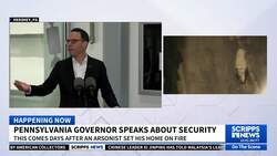 Pennsylvania Gov. Josh Shapiro answers questions about arson at his home News Clip