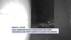 East Windsor police search for home invasion, car theft suspect caught on camera News Clip