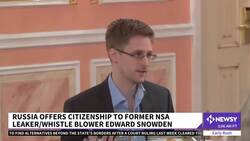 Putin Grants Russian Citizenship To NSA Whistleblower Edward Snowden News Clip