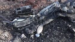 CLEAN : Aftermath following strike killing 2 jihadist commanders in Syria's Idlib News Clip