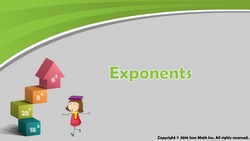 Exponents Instructional Video