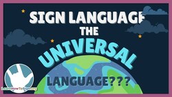 Sign Language Around The World Instructional Video